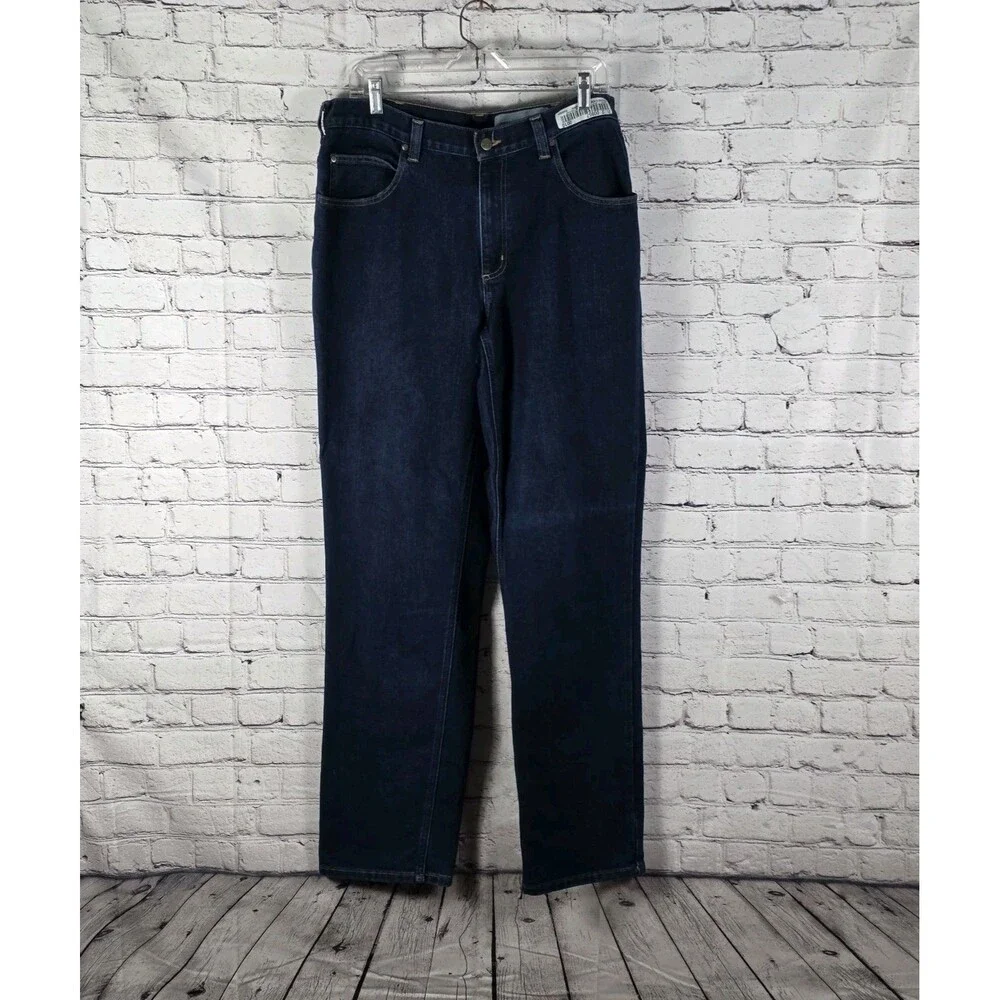 Carhartt Jeans Mens 36/35 Modern Fit Straight Blue  Denim Jeans